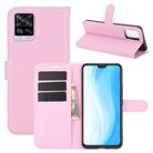 For Vivo S7 5G Litchi Texture Horizontal Flip Protective Case with Holder & Card Slots & Wallet(Pink) - 1