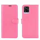 For Vivo S7 5G Litchi Texture Horizontal Flip Protective Case with Holder & Card Slots & Wallet(Rose red) - 2