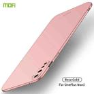 For OnePlus Nord MOFI Frosted PC Ultra-thin Hard Case(Rose Gold) - 1