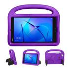 For Huawei MediaPad T3 8.0 Sparrow Style EVA Material Children Shockproof Casing Shell(Purple) - 1