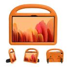For Galaxy Tab A7(2020) T505  Sparrow Style EVA Material Children Shockproof Casing Shell(Orange) - 1