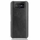 For Asus Zenfone 7 ZS670KS/ 7 Pro ZS671KS Shockproof Litchi Texture PC + PU Case(Black) - 2