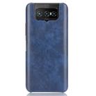 For Asus Zenfone 7 ZS670KS/ 7 Pro ZS671KS Shockproof Litchi Texture PC + PU Case(Blue) - 1
