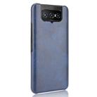 For Asus Zenfone 7 ZS670KS/ 7 Pro ZS671KS Shockproof Litchi Texture PC + PU Case(Blue) - 2