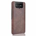 For Asus Zenfone 7 ZS670KS/ 7 Pro ZS671KS Shockproof Litchi Texture PC + PU Case(Brown) - 3