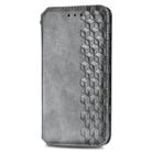 For Samsung Galaxy A21 (EU Version) Cubic Grid Pressed Horizontal Flip Magnetic Leather Case with Holder & Card Slots & Wallet(Gray) - 2