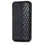 For Samsung Galaxy M01 Cubic Grid Pressed Horizontal Flip Magnetic Leather Case with Holder & Card Slots & Wallet(Black) - 2