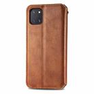 For Galaxy Note 10 Lite/A81/M60S Cubic Grid Pressed Horizontal Flip Magnetic Leather Case with Holder & Card Slots & Wallet(Brown) - 3