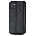 For Galaxy Note 10 Lite/A81/M60S Cubic Grid Pressed Horizontal Flip Magnetic Leather Case with Holder & Card Slots & Wallet(Black) - 3
