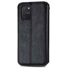 For Galaxy M80S/A91/S10 Lite Cubic Grid Pressed Horizontal Flip Magnetic Leather Case with Holder & Card Slots & Wallet(Black) - 3