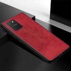 For Samsung Galaxy M80s / A91 / S10 Lite Mandala Embossed Cloth + PC + TPU Mobile Phone Case with Magnetic Function & Hand Strap(Red) - 3