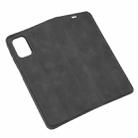 For Samsung Galaxy M31s Retro-skin Business Magnetic Suction Leather Case with Holder & Card Slots & Wallet(Black) - 3