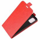 For Samsung Galaxy M31s R64 Texture Single Vertical Flip Leather Protective Case with Card Slots & Photo Frame(Red) - 3