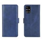 For Samsung Galaxy M31s Dual-side Magnetic Buckle Horizontal Flip Leather Case with Holder & Card Slots & Wallet(Dark Blue) - 2