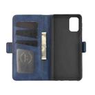 For Samsung Galaxy M31s Dual-side Magnetic Buckle Horizontal Flip Leather Case with Holder & Card Slots & Wallet(Dark Blue) - 4