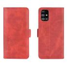 For Samsung Galaxy M31s Dual-side Magnetic Buckle Horizontal Flip Leather Case with Holder & Card Slots & Wallet(Red) - 2