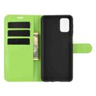 For Samsung Galaxy M31s Litchi Texture Horizontal Flip Protective Case with Holder & Card Slots & Wallet(Green) - 3