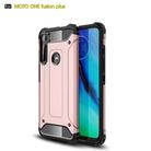 For Motorola One Fusion+ Magic Armor TPU + PC Combination Case(Rose Gold) - 1