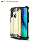 For Motorola One Fusion+ Magic Armor TPU + PC Combination Case(Gold) - 1