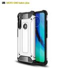 For Motorola One Fusion+ Magic Armor TPU + PC Combination Case(Silver) - 1