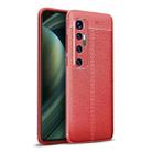 For Xiaomi Mi 10 Ultra Litchi Texture TPU Shockproof Case(Red) - 1