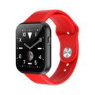 X6plus 1.54 inch IPS Color Screen Smart Watch,Support Heart Rate Monitoring/Blood Pressure Monitoring/Blood Oxygen Monitoring/Sleep Monitoring(Red) - 1