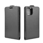 For iPhone 12 Pro Max R64 Texture Single Vertical Flip Leather Protective Case with Card Slots & Photo Frame(Black) - 2