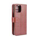 For iPhone 12 mini R64 Texture Single Horizontal Flip Protective Case with Holder & Card Slots & Wallet & Photo Frame(Brown) - 3