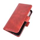 For iPhone 12 Pro Max Dual-side Magnetic Buckle Horizontal Flip Leather Case with Holder & Card Slots & Wallet(Red) - 3