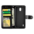 For Nokia 1.3 Crazy Horse Texture Leather Horizontal Flip Protective Case with Holder & Card Slots & Wallet & Photo Frame(Black) - 3