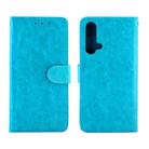 For OPPO Realme X3 / X50 Crazy Horse Texture Leather Horizontal Flip Protective Case with Holder & Card Slots & Wallet & Photo Frame(baby Blue) - 2