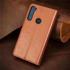 For Motorola One Fusion Plus Retro Solid Color Leather Buckle Phone Case with Lanyard & Photo Frame & Card Slot & Wallet & Stand Function(Brown) - 3