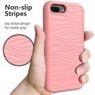 For iPhone 6/7/8 Plus Wave Pattern 3 in 1 Silicone+PC Shockproof Protective Case(Rose Gold) - 2