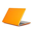 ENKAY Hat-Prince 3 in 1 For MacBook Pro 13 inch A2289 / A2251 (2020) Crystal Hard Shell Protective Case + US Version Ultra-thin TPU Keyboard Protector Cover + Anti-dust Plugs Set(Orange) - 2