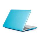 ENKAY Hat-Prince 3 in 1 For MacBook Pro 13 inch A2289 / A2251 (2020) Crystal Hard Shell Protective Case + US Version Ultra-thin TPU Keyboard Protector Cover + Anti-dust Plugs Set(Light Blue) - 2