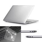 ENKAY Hat-Prince 3 in 1 For MacBook Pro 13 inch A2289 / A2251 (2020) Crystal Hard Shell Protective Case + US Version Ultra-thin TPU Keyboard Protector Cover + Anti-dust Plugs Set(Transparent) - 1