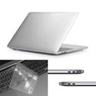 ENKAY Hat-Prince 3 in 1 For MacBook Pro 13 inch A2289 / A2251 (2020) Crystal Hard Shell Protective Case + Europe Version Ultra-thin TPU Keyboard Protector Cover + Anti-dust Plugs Set(Transparent) - 1