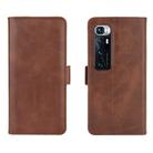 For Xiaomi Mi 10 Ultra Dual-side Magnetic Buckle Horizontal Flip Leather Case with Holder & Card Slots & Wallet(Brown) - 2