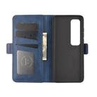 For Xiaomi Mi 10 Ultra Dual-side Magnetic Buckle Horizontal Flip Leather Case with Holder & Card Slots & Wallet(Dark Blue) - 4