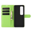 For Xiaomi Mi 10 Ultra Litchi Texture Horizontal Flip Protective Case with Holder & Card Slots & Wallet(Green) - 3