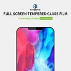 For iPhone 12 Pro Max PINWUYO 9H 2.5D Full Screen Tempered Glass Film(Black) - 1