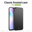 For Xiaomi Redmi 9A MOFI Frosted PC Ultra-thin Hard Case(Black) - 3
