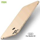 For Xiaomi Redmi 9C MOFI Frosted PC Ultra-thin Hard Case(Gold) - 1