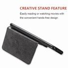 For Samsung Galaxy Note 20 Mandala Embossed Magnetic Cloth PU + TPU + PC Case with Holder & Card Slots & Wallet & Photo Frame & Strap(Black) - 3