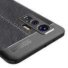 For VIVO IQOO 5 Pro Litchi Texture TPU Shockproof Case(Navy Blue) - 3