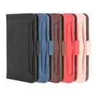 For Google Pixel 4a 4G Wallet Style Skin Feel Calf Pattern Leather Case with Separate Card Slot(Red) - 3