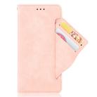 For Google Pixel 4a 4G Wallet Style Skin Feel Calf Pattern Leather Case with Separate Card Slot(Pink) - 2