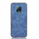 For Xiaomi Redmi 10X 5G/10X Pro 5G Shockproof Sewing Cow Pattern Skin PC + PU + TPU Case(Blue) - 2