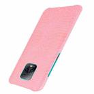 For Xiaomi Redmi 10X 5G/10X Pro 5G Shockproof Crocodile Texture PC + PU Case(Pink) - 3