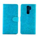 For Xiaomi Redmi 9 Crazy Horse Texture Leather Horizontal Flip Protective Case with Holder & Card Slots & Wallet & Photo Frame(baby Blue) - 2